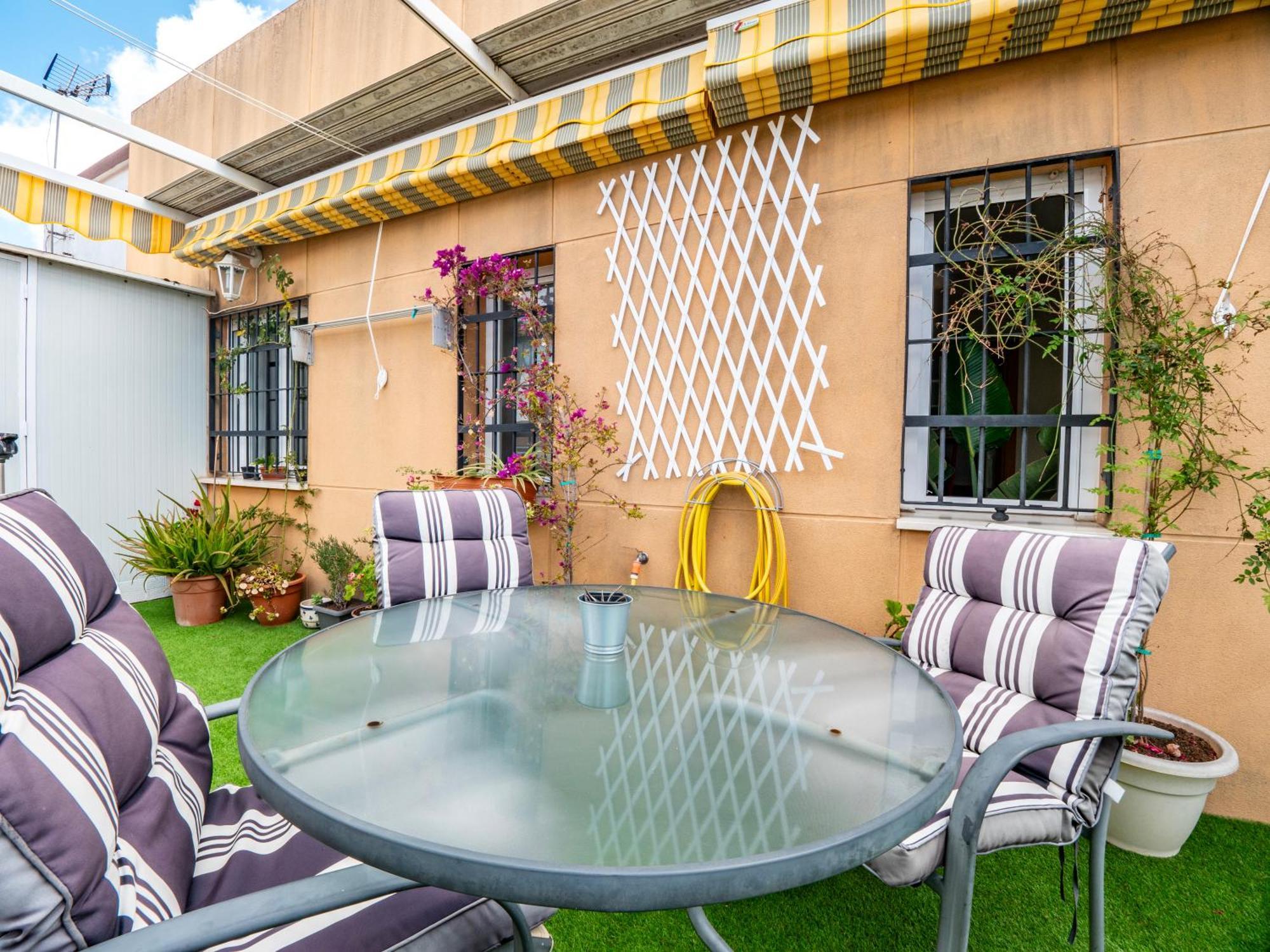 Ferienwohnung Atico Con Terraza Junto A La Catedral Huelva Exterior foto